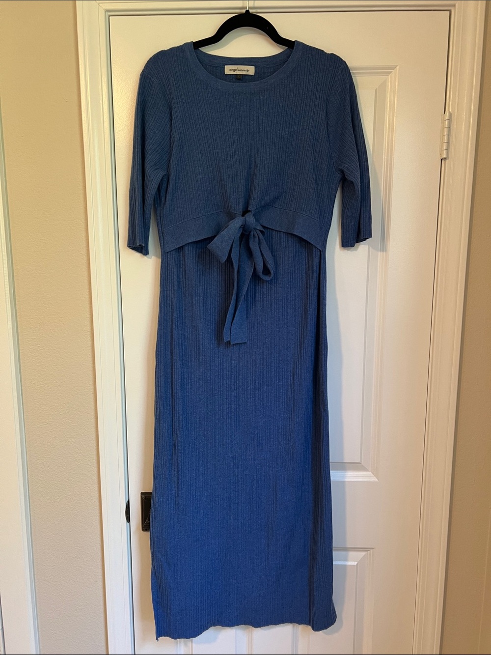 Angel Maternity Maternity/Nursing Knit Dress - Picture 2 of 5